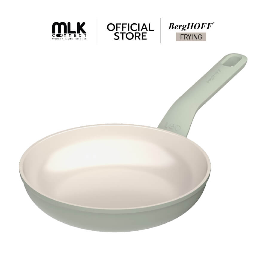 กระทะอะลูมิเนี่ยมเคลือบเซรามิค BergHOFF Non-stick  24cm Balance Sage 3950444